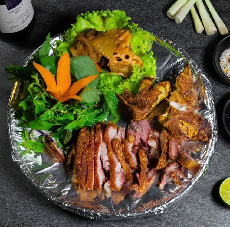 Giò Heo Muối Chiên 